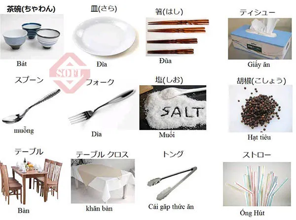 Các Khu Vực Trong Nhà Và Từ Vựng Liên Quan